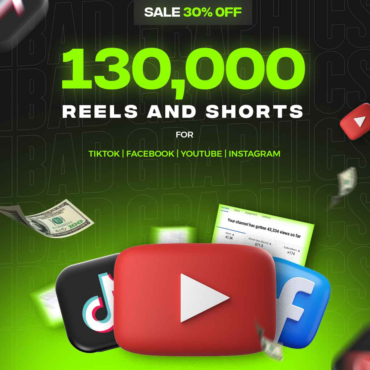130000+ Mega Reel Bundle